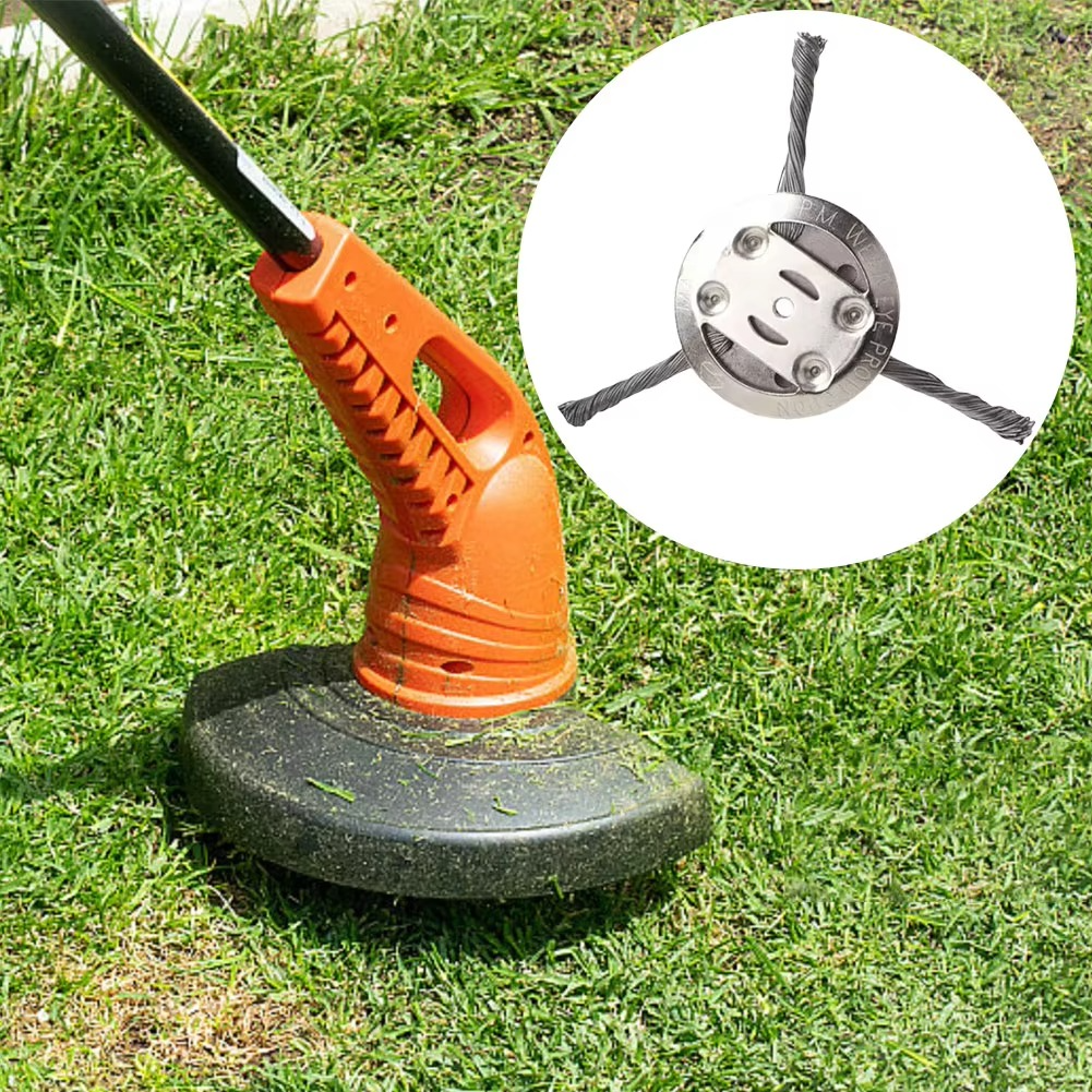 Universal Trimmer Head — Stainless Steel Multi-Use