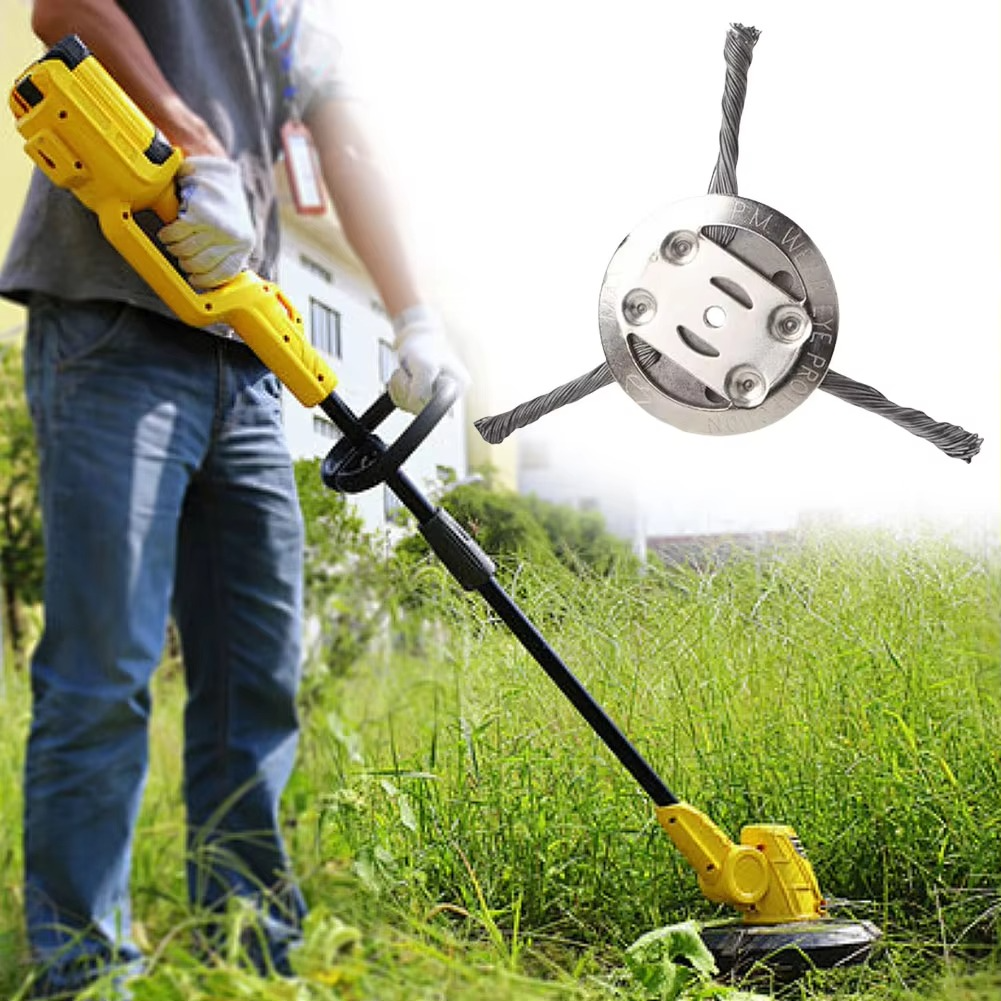 Universal Trimmer Head — Stainless Steel Multi-Use