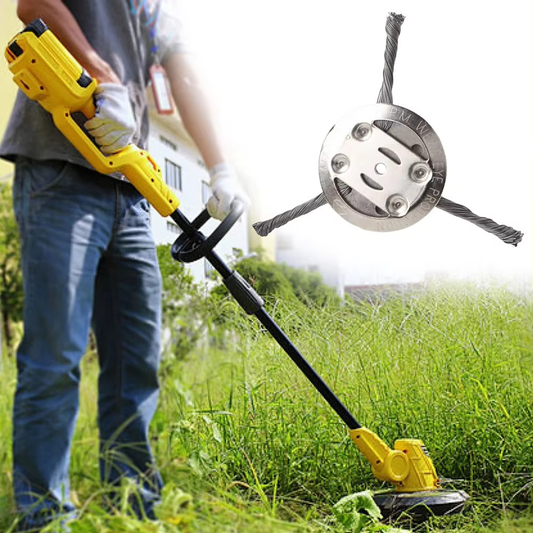 Universal Trimmer Head — Stainless Steel Multi-Use