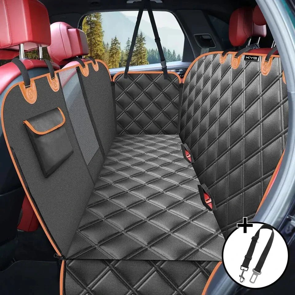 Waterproof Dog Car Carrier — Memory Foam Safety