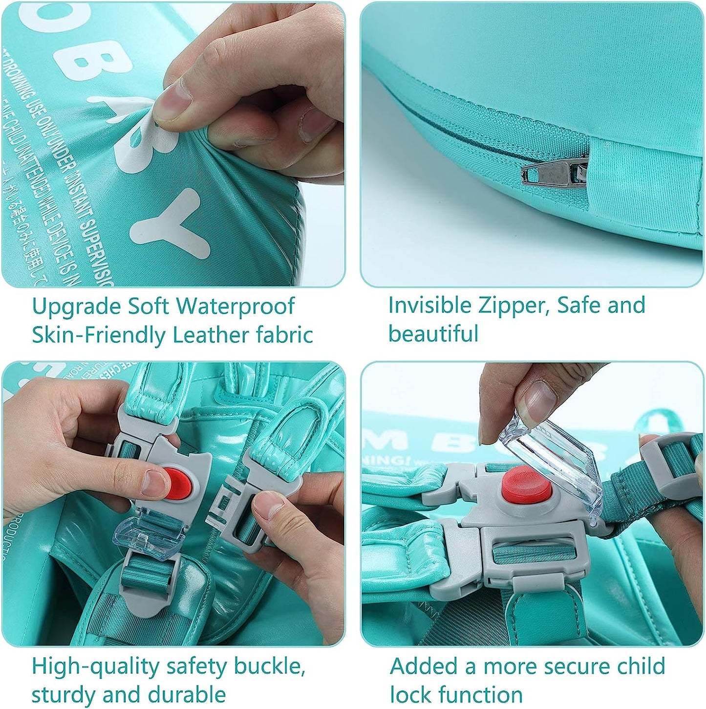 Adjustable 360° Baby Swim Trainer — Safe Float Aid 6