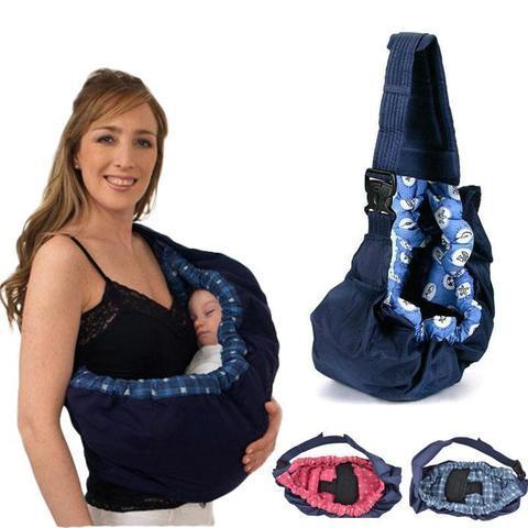 Adjustable Cotton Baby Carrier — Comfort and Support 2