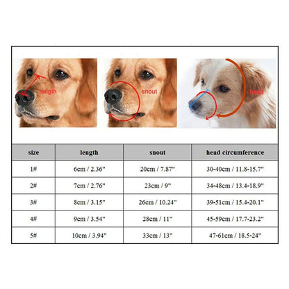 Adjustable Silicone Dog Muzzle — Comfort & Safety 6