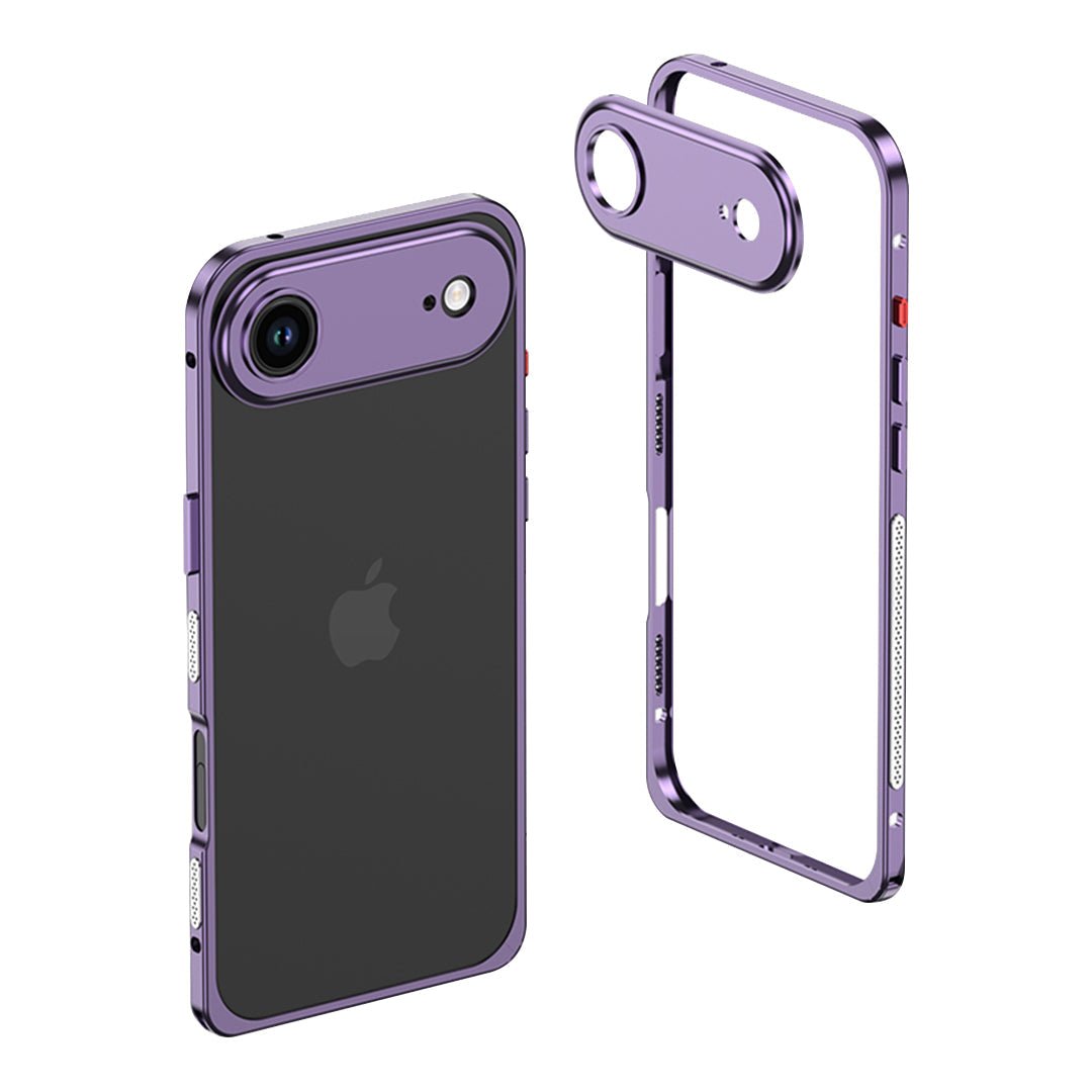 Aluminum Phone Case — Slim MagSafe Bumper Protection 15