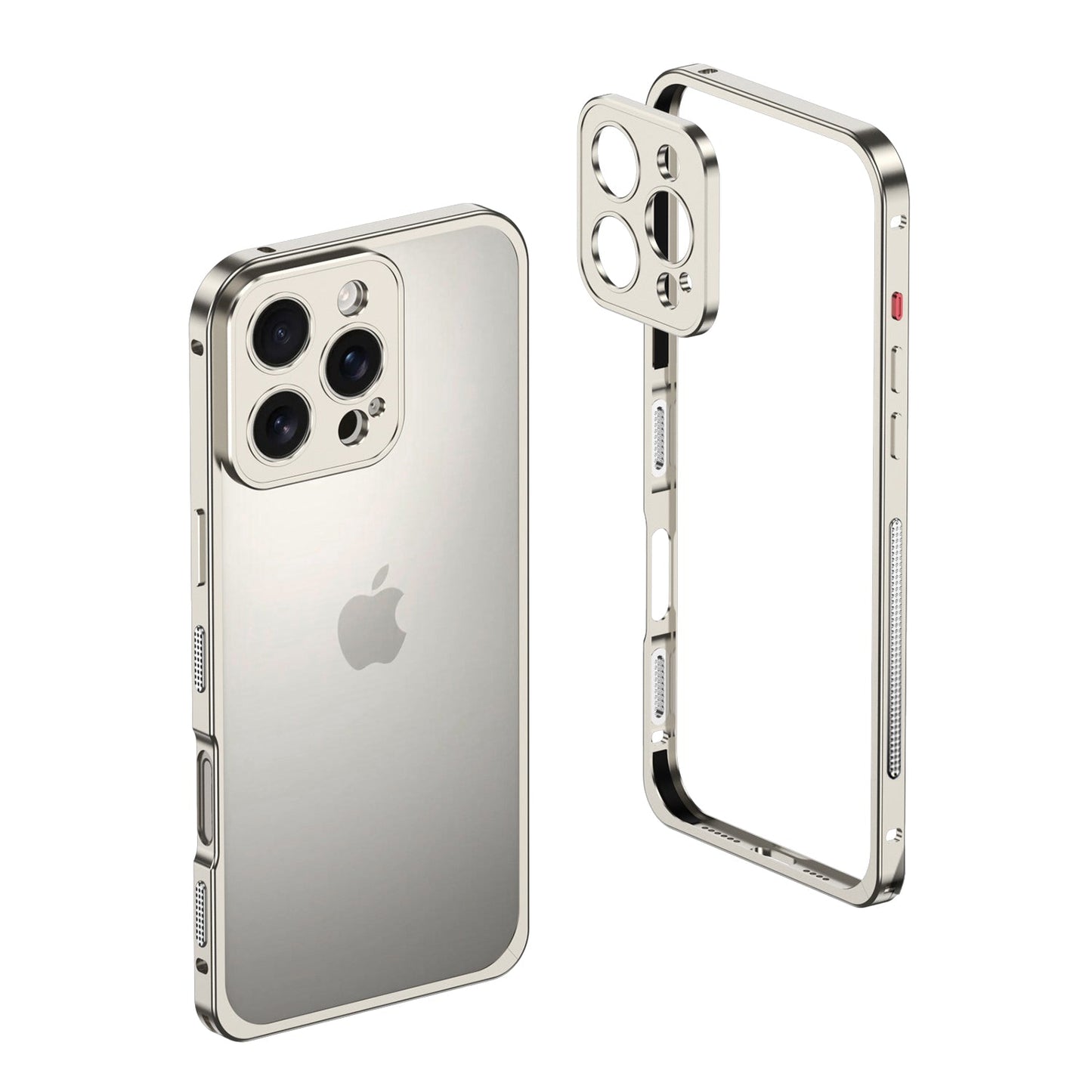 Aluminum Phone Case — Slim MagSafe Bumper Protection 17