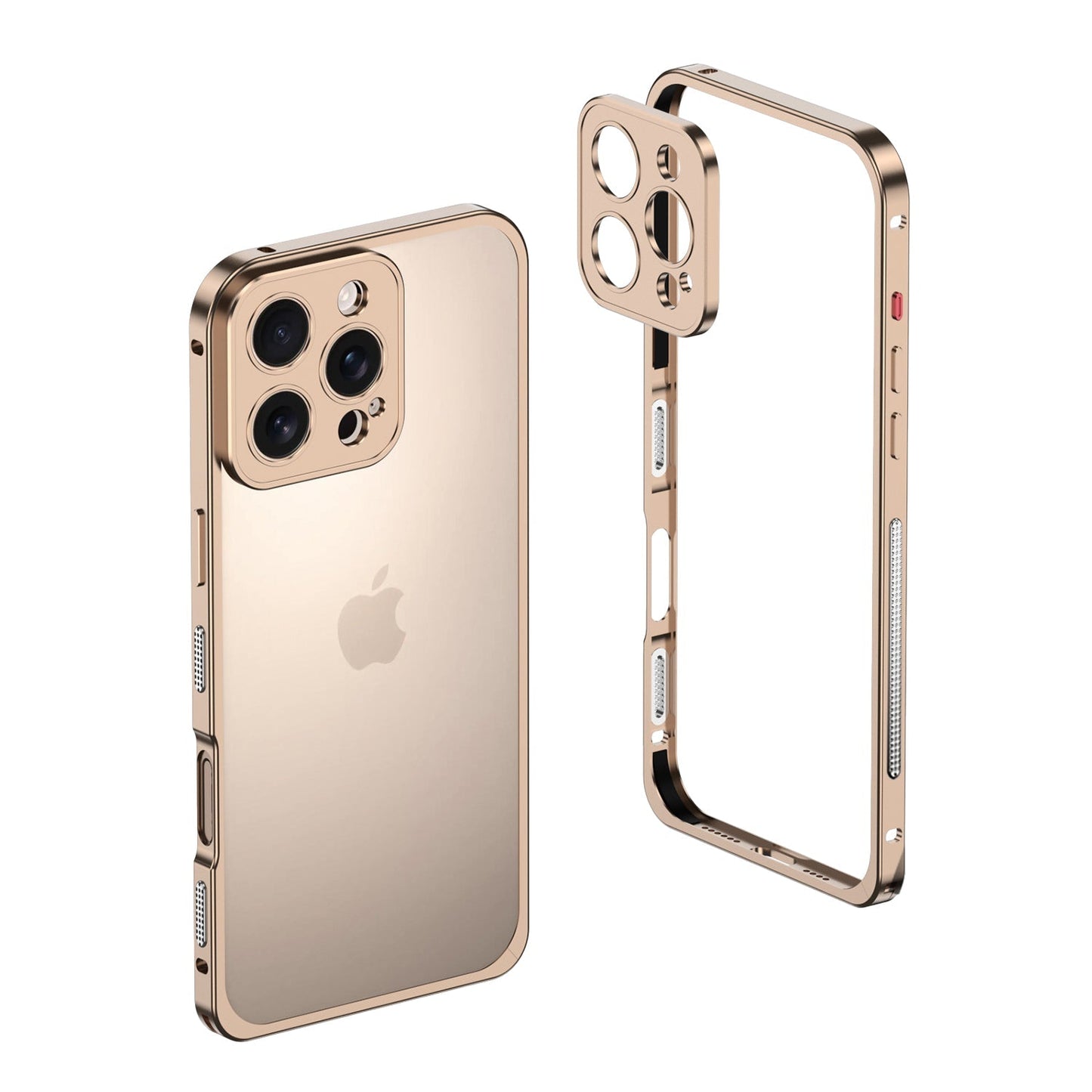 Aluminum Phone Case — Slim MagSafe Bumper Protection 25