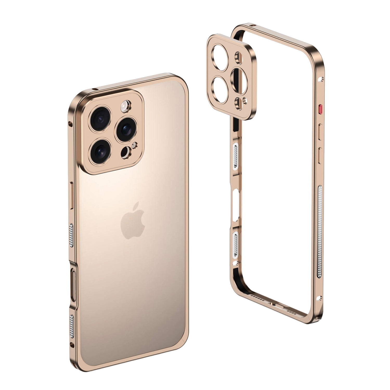 Aluminum Phone Case — Slim MagSafe Bumper Protection 25