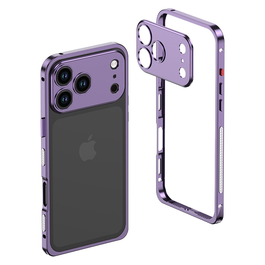 Aluminum Phone Case — Slim MagSafe Bumper Protection 30