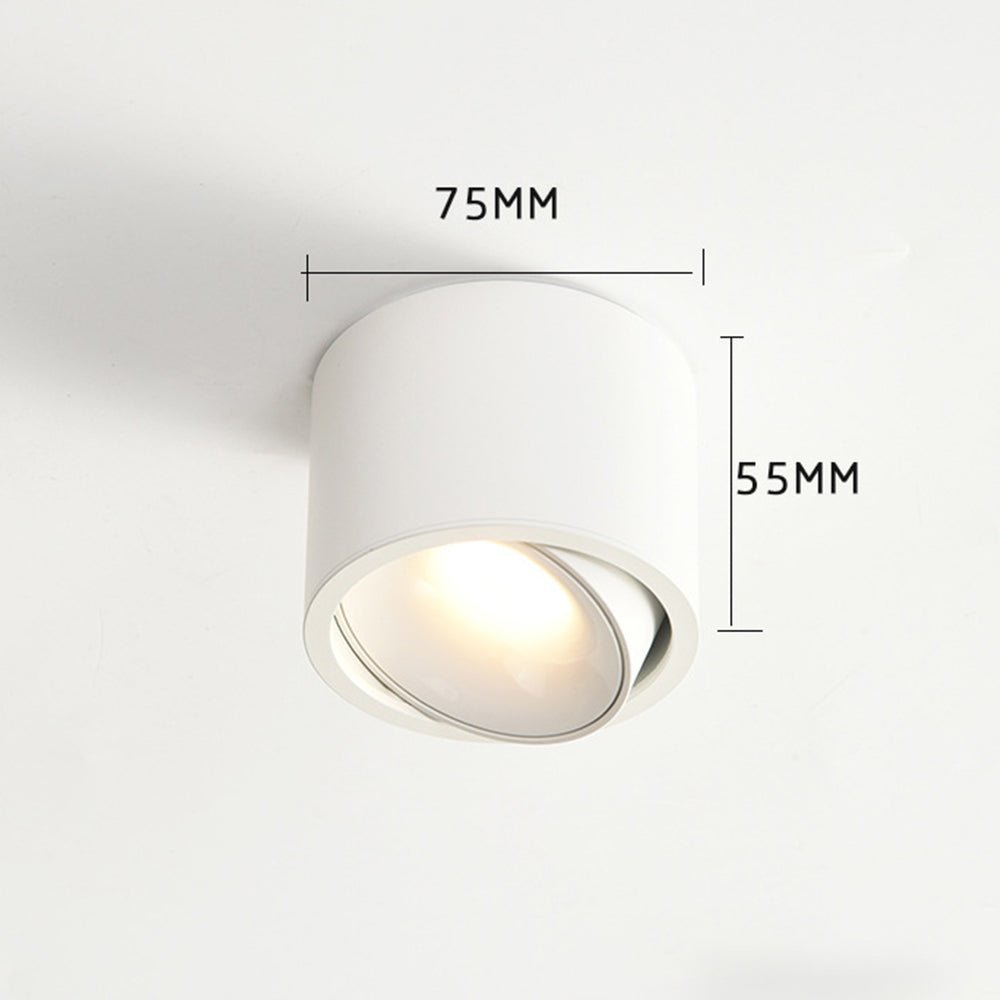 Aluminum Recessed LED Spotlights — Minimalist Ceiling 12