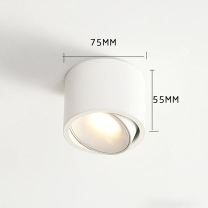Aluminum Recessed LED Spotlights — Minimalist Ceiling 12