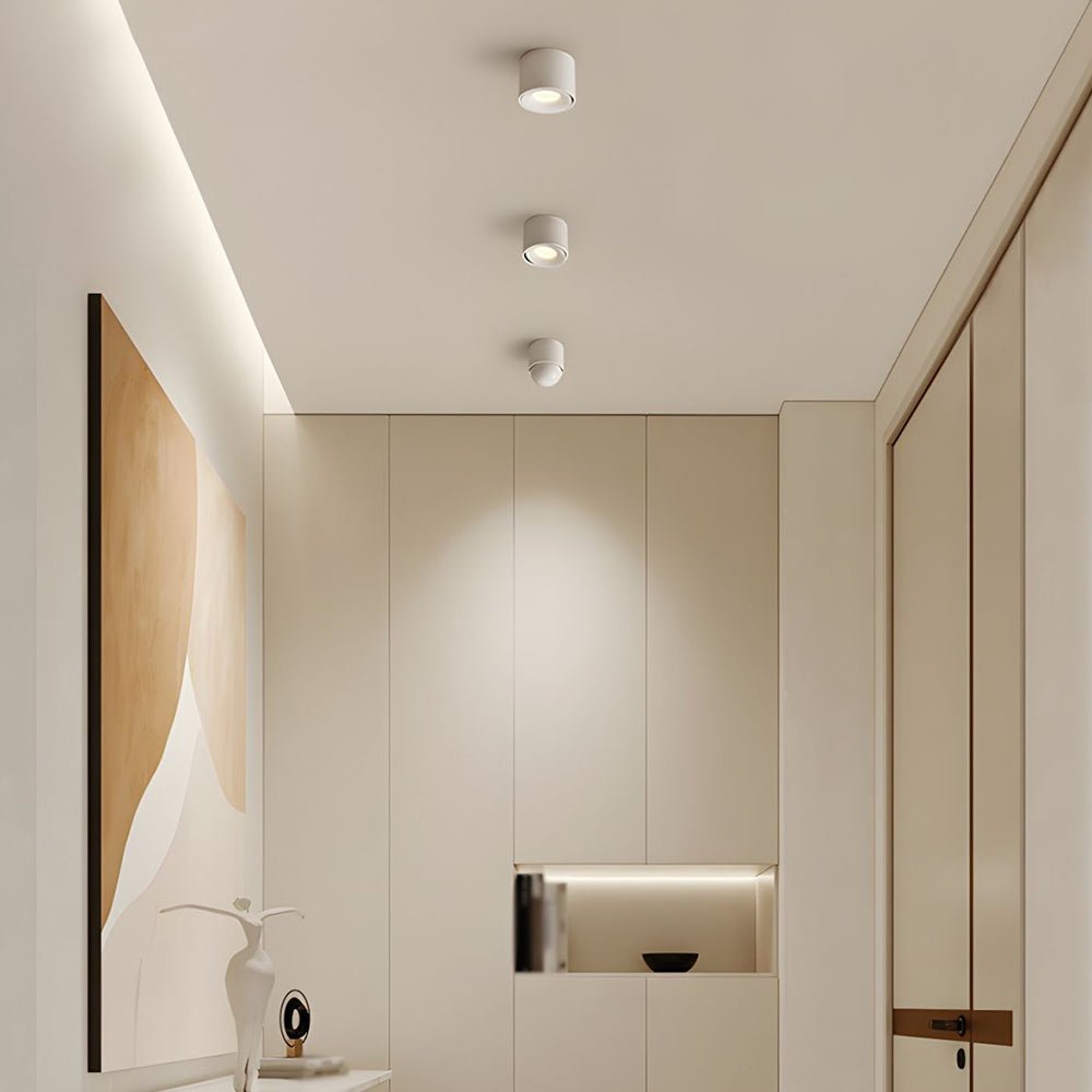 Aluminum Recessed LED Spotlights — Minimalist Ceiling 3
