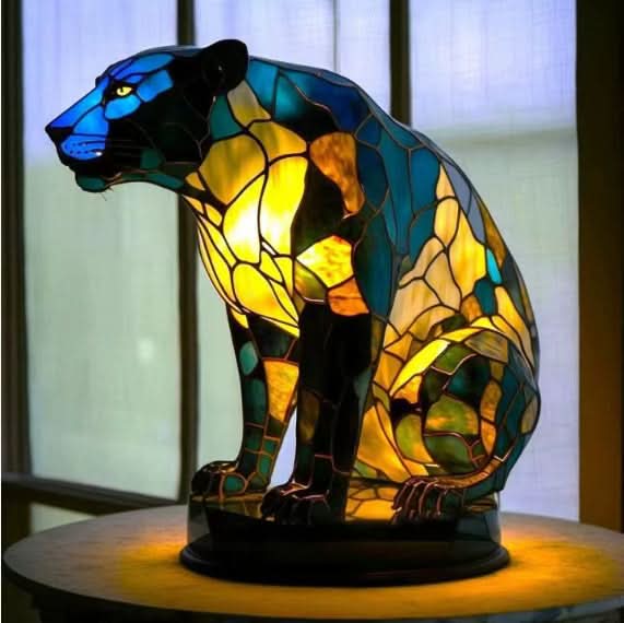 Artistic LED Dog Night Light — Cozy Decor Glow 14
