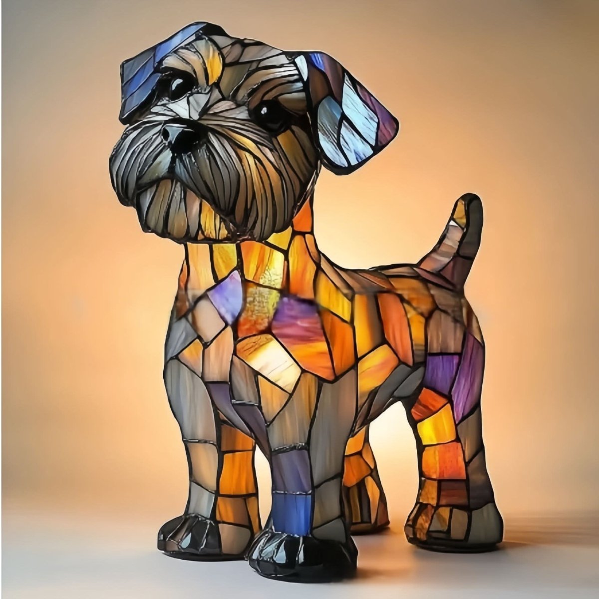 Artistic LED Dog Night Light — Cozy Decor Glow 28