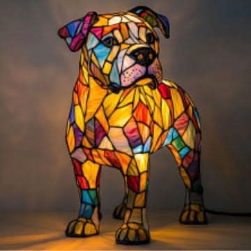 Artistic LED Dog Night Light — Cozy Decor Glow 29