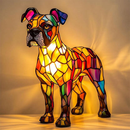Artistic LED Dog Night Light — Cozy Decor Glow 4
