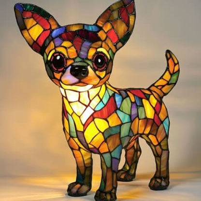 Artistic LED Dog Night Light — Cozy Decor Glow 9
