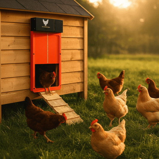 Automatic Chicken Coop Door — Light Sensor & Weatherproof 1