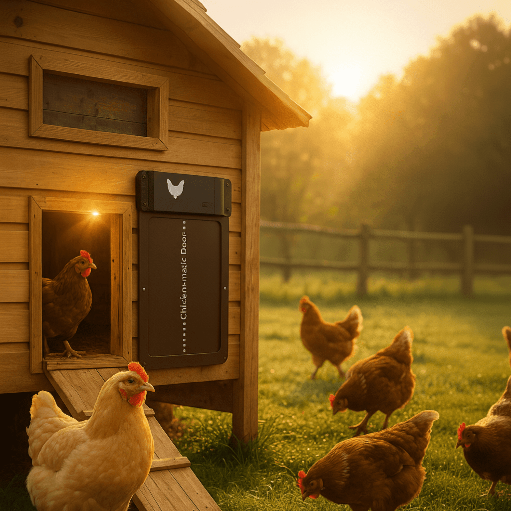 Automatic Chicken Coop Door — Light Sensor & Weatherproof 7