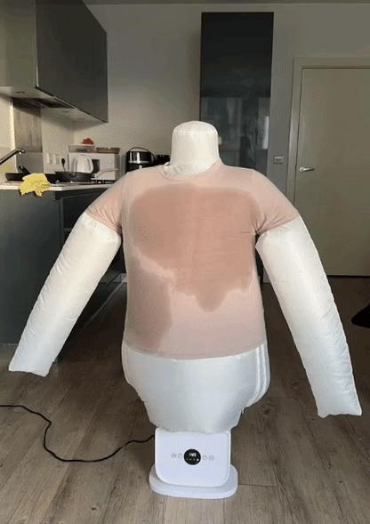 Automatic Ironing Machine 2-in-1 with Warm Drying 2