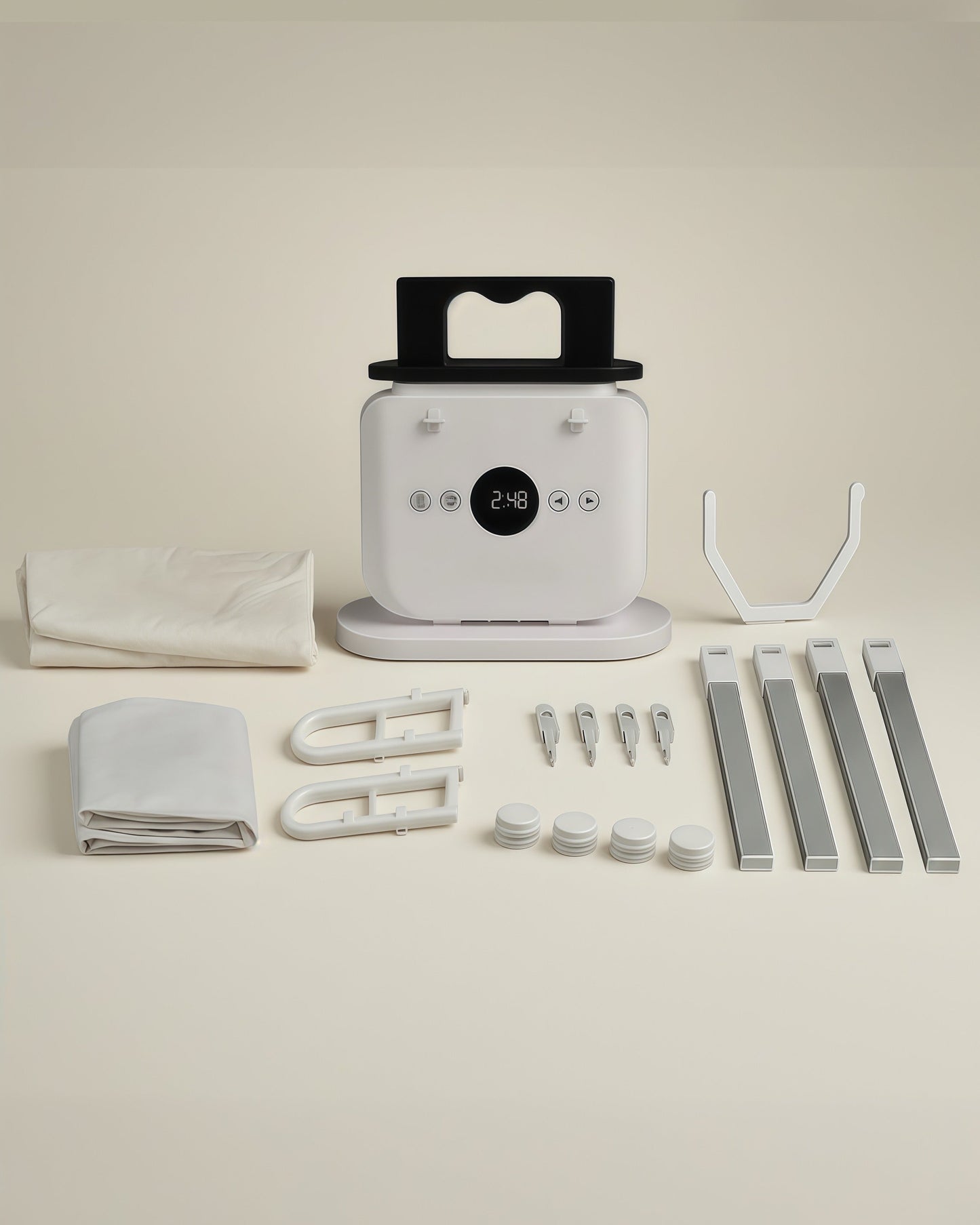 Automatic Ironing Machine 2-in-1 with Warm Drying 3