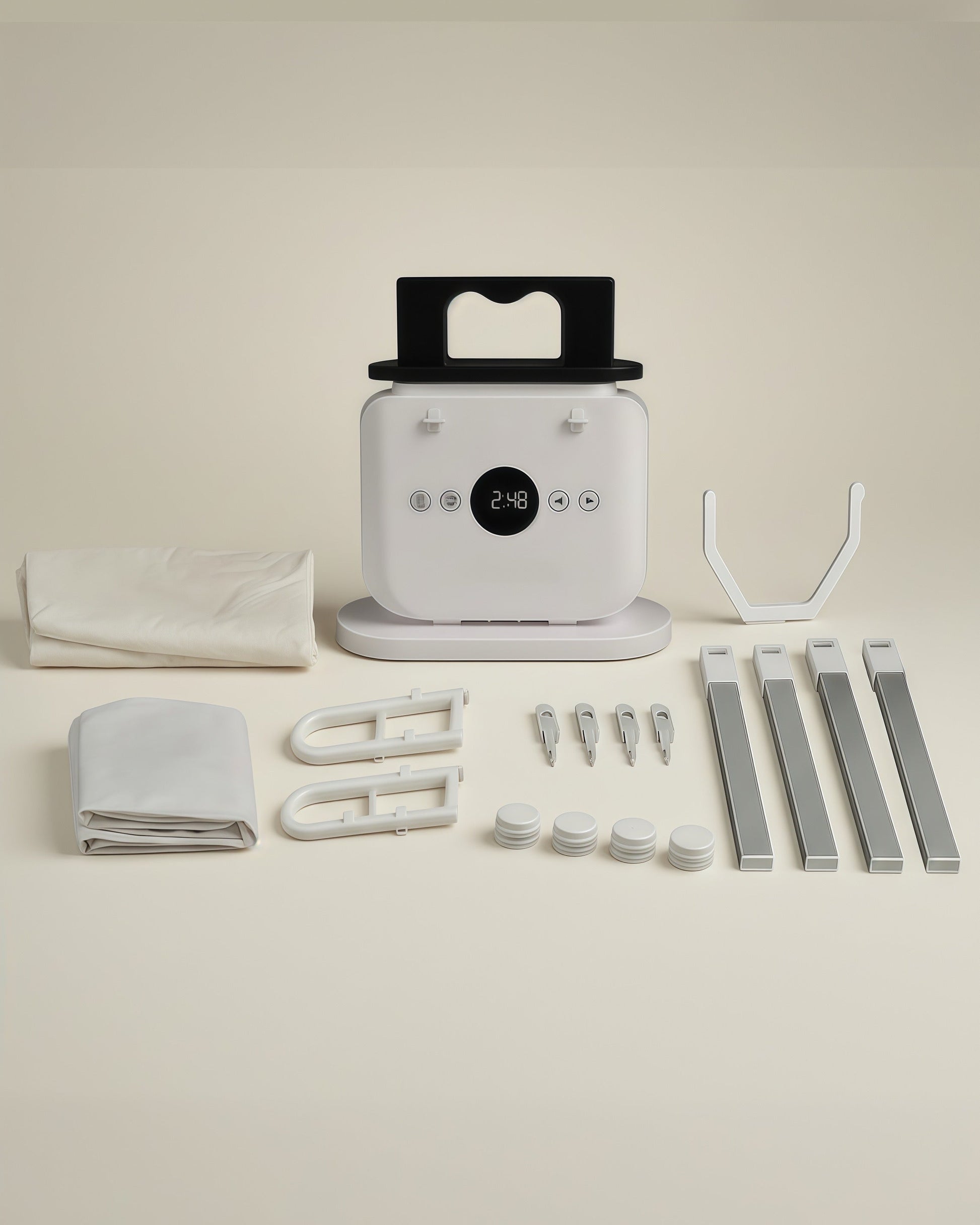 Automatic Ironing Machine 2-in-1 with Warm Drying 3