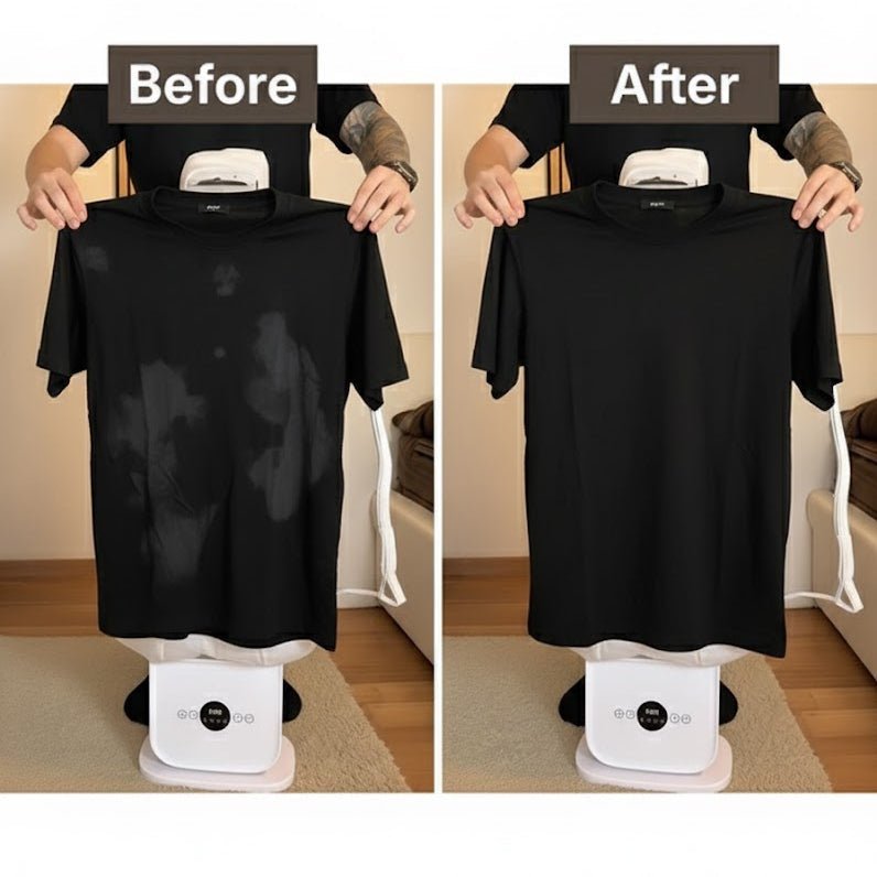 Automatic Ironing Machine 2-in-1 with Warm Drying 4
