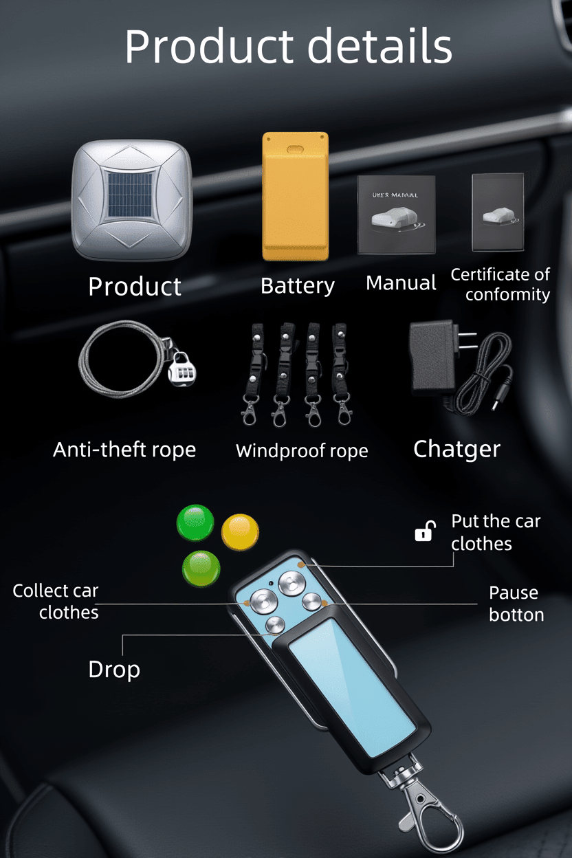Automatic Waterproof Car Cover — Sun & Rain Shield 4