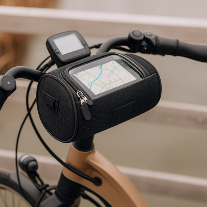 Bike Handlebar Bag — Waterproof Touchscreen Top 1