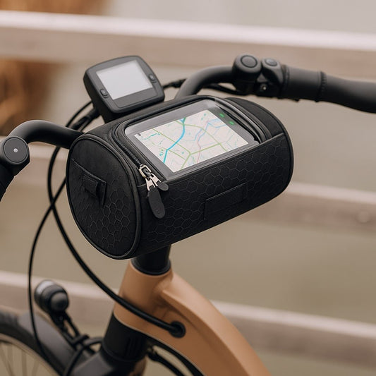 Bike Handlebar Bag — Waterproof Touchscreen Top 1