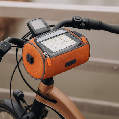 Bike Handlebar Bag — Waterproof Touchscreen Top 12