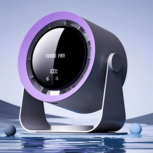 Bladeless Fan with LED Display — Quiet Cooling 1