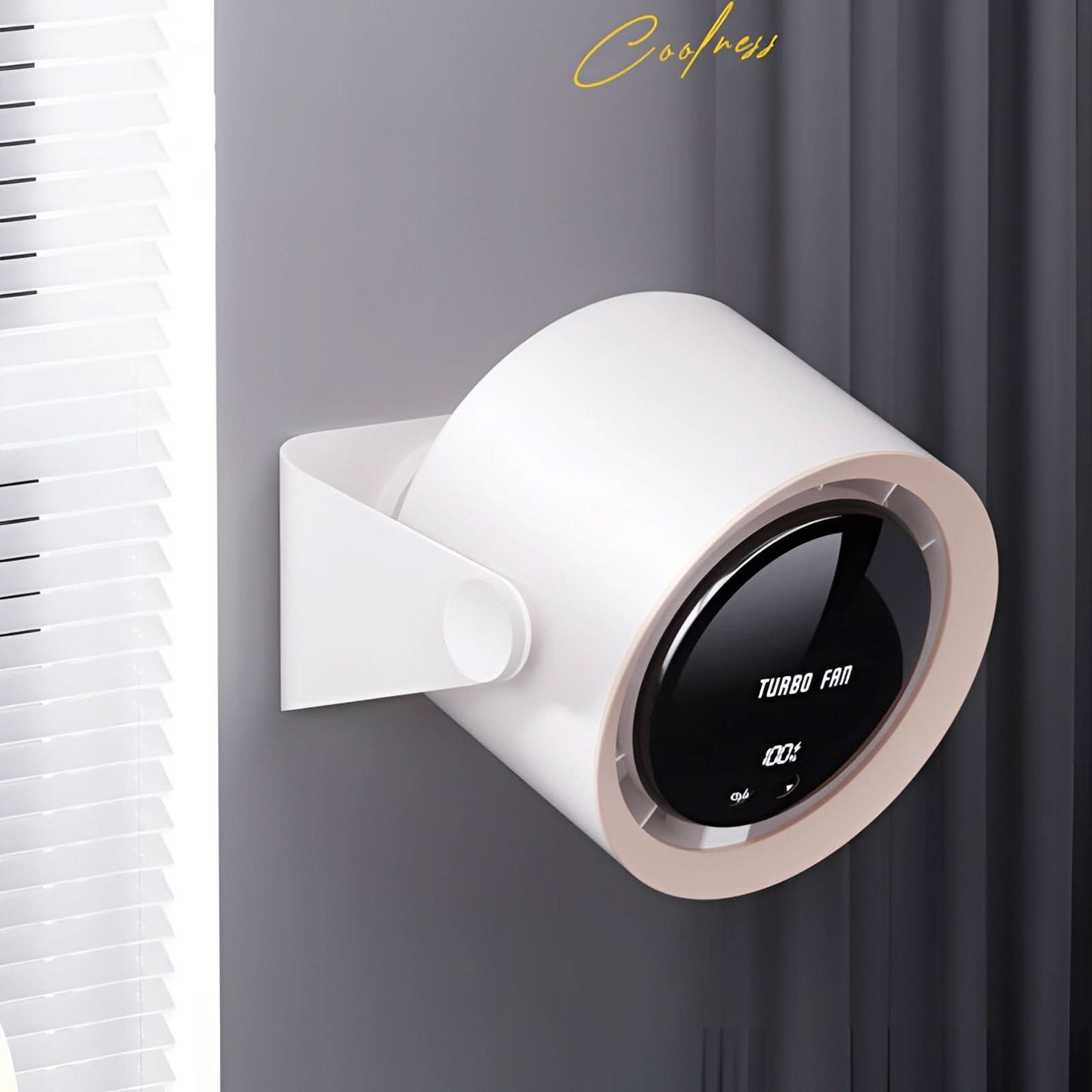 Bladeless Fan with LED Display — Quiet Cooling 4