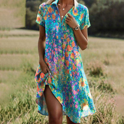 Boho Chic Maxi Dress — Flowy Summer Style 1