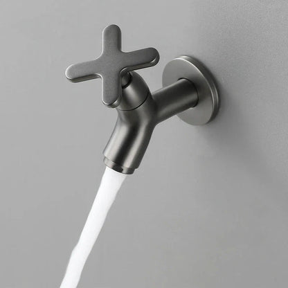 Brass Wall-Mounted Faucet for Kitchen & Bath 9