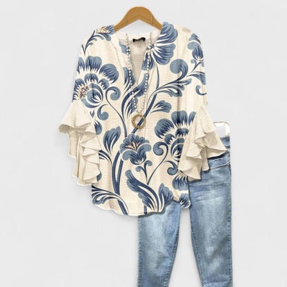 Breathable Daytime Blouse for Effortless Style 1