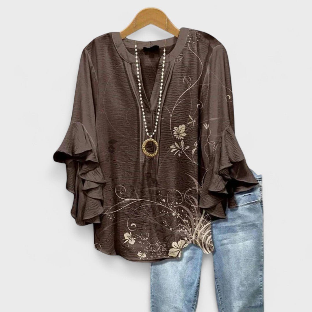Breathable Daytime Blouse for Effortless Style 4