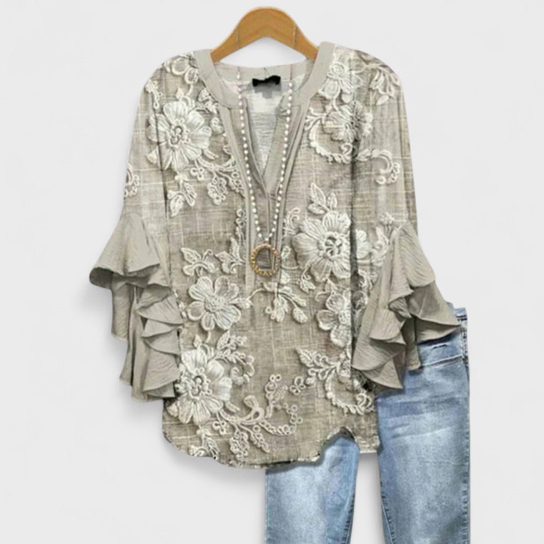 Breathable Daytime Blouse for Effortless Style 8