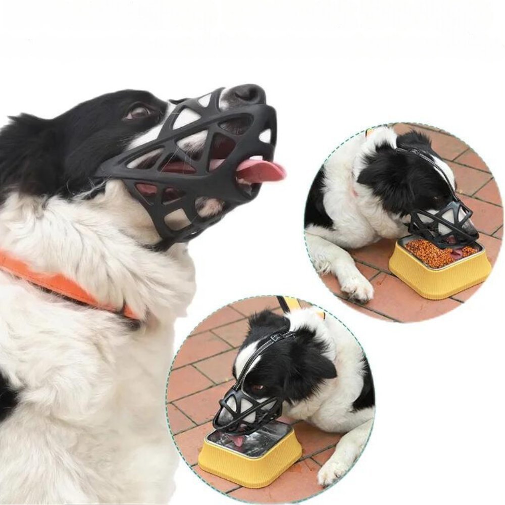 Breathable Dog Muzzle — Bite & Bark Control 7