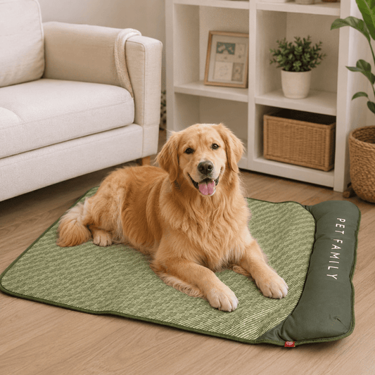 Breathable Pet Cooling Mat with Bolster — Dogs & Cats 1