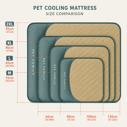 Breathable Pet Cooling Mat with Bolster — Dogs & Cats 12