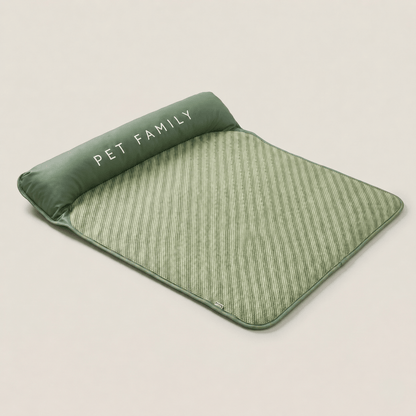 Breathable Pet Cooling Mat with Bolster — Dogs & Cats 13