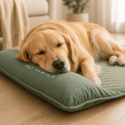 Breathable Pet Cooling Mat with Bolster — Dogs & Cats 15