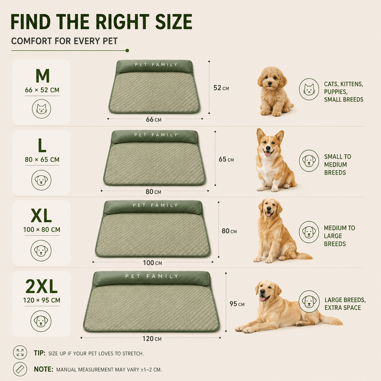 Breathable Pet Cooling Mat with Bolster — Dogs & Cats 9