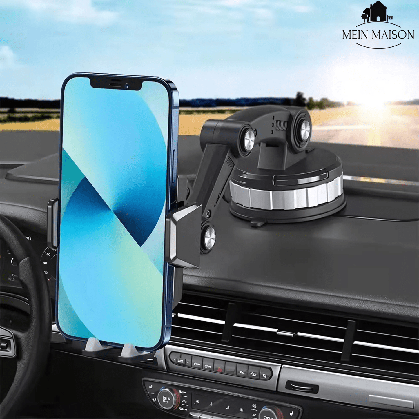 Car Phone Holder — Strong Suction, 360 Rotation 2