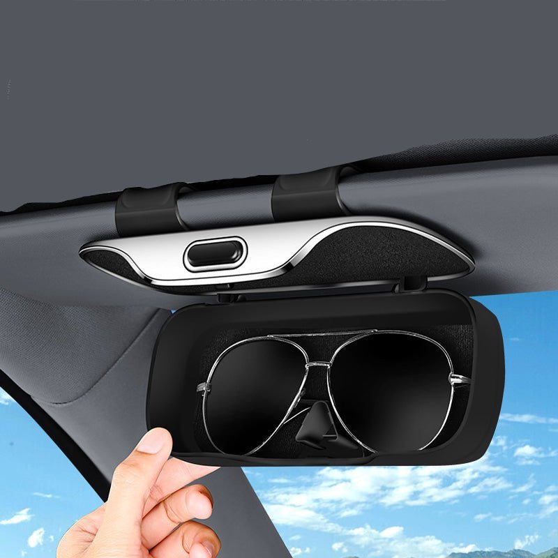 Car Sunglasses Case — Non-Slip Visor Clip 2