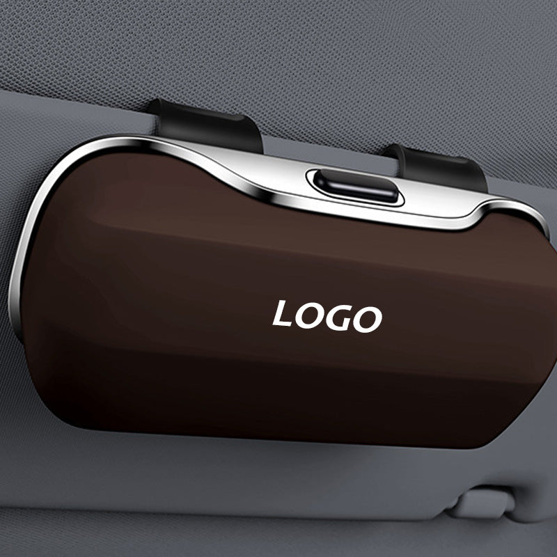Car Sunglasses Case — Non-Slip Visor Clip 8