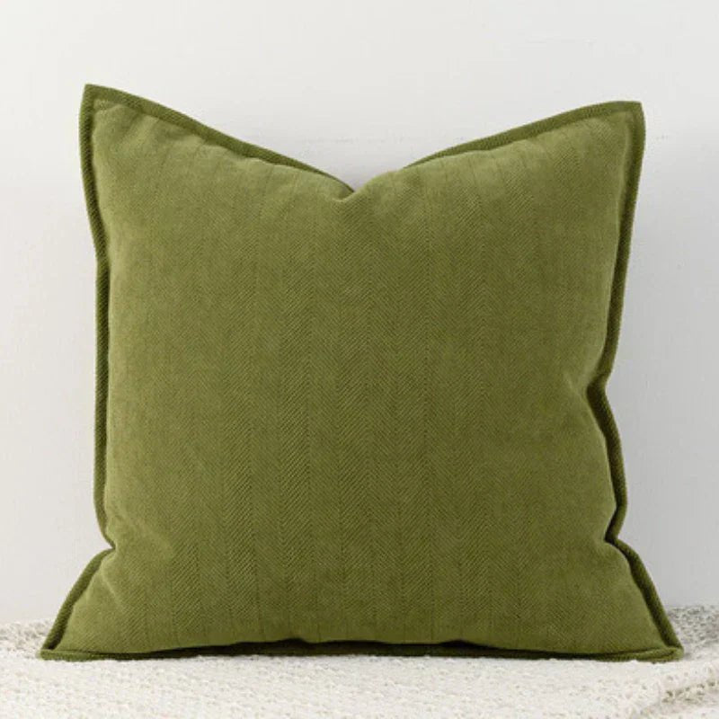 Chenille Cushion Cover — Soft, Machine Washable Decor 14
