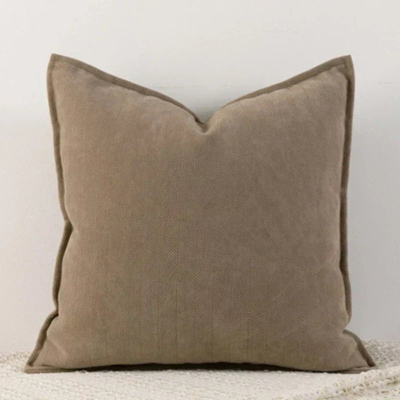 Chenille Cushion Cover — Soft, Machine Washable Decor 19