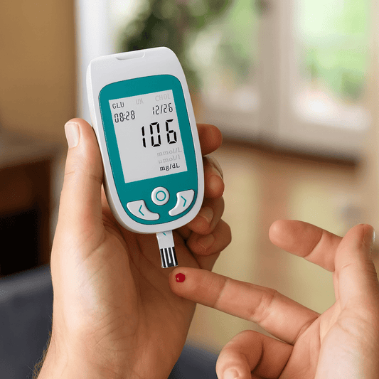Cholesterol & Glucose Test Kit — Home Monitor 1