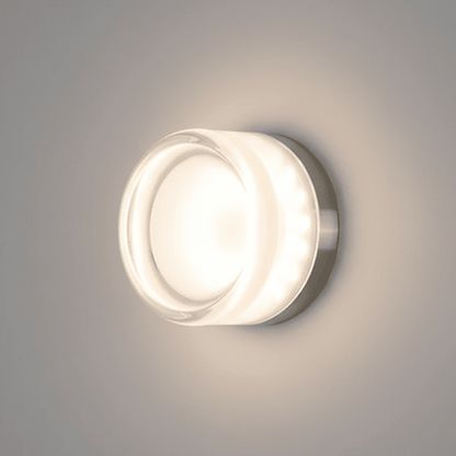 Circular Glass Wall Lamp — Modern LED Sconce 11
